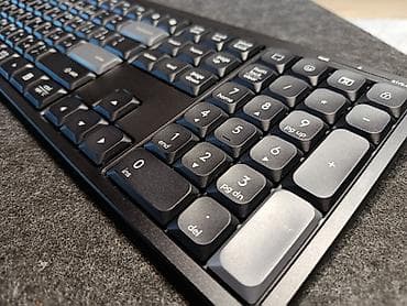 компьтер: Клавиатура, A4Tech, Кайчы, Bluetooth туташтыруу, Өлчөмү: 100% — 3