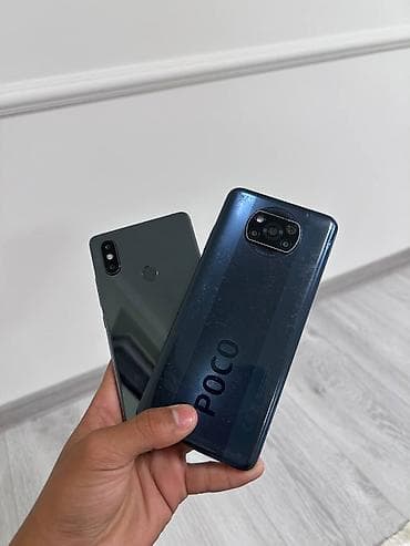 Мобильные телефоны и аксессуары: Poco X3 NFC, Б/у, 128 ГБ, цвет - Черный, 2 SIM — 1