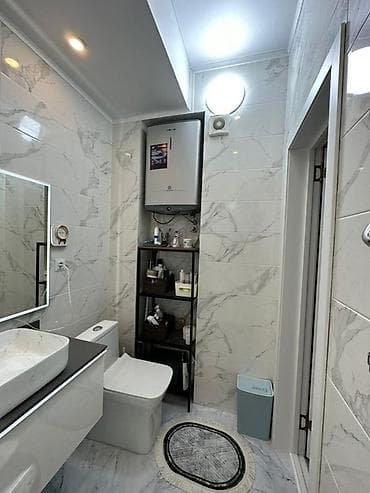 кок жар мкр: 2 комнаты, 82 м², Элитка, Дизайнерский ремонт — 9