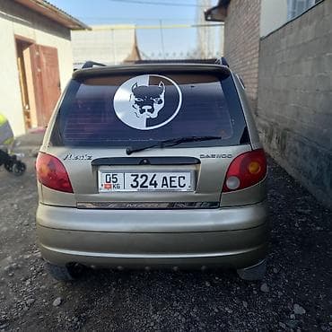 Daewoo Matiz: 2006 г., Механика, Хэтчбэк