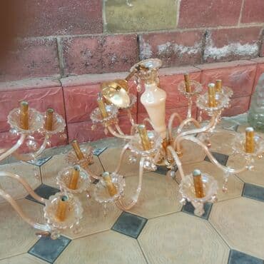 настольный светильник: Классическая подвесная люстра на 12 ламп.каждая по 1500 - Тип — 4