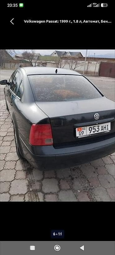 from japan: Volkswagen Passat: 1999 г., 1.8 л, Автомат, Бензин, Седан — 5