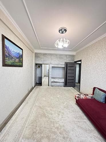 Продажа квартир: 1 комната, 45 м², Парк Т.Сатылганова, Элитка, 9 этаж, Евроремонт — 1