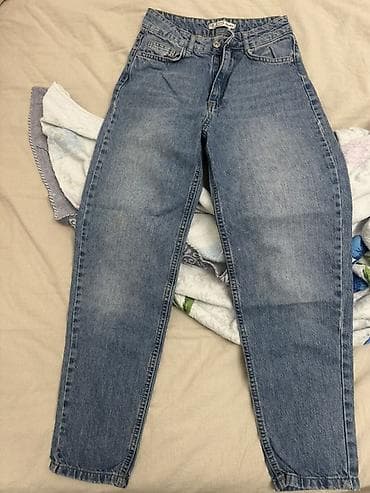 DF JEANS w24/w34 Женские джинсы из плотного денима, классический — 4