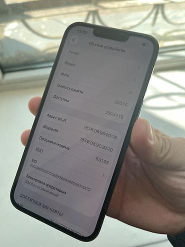 iphone 11 max: IPhone 13 Pro, Б/у, 256 ГБ, Blue Titanium, Чехол, 82 % — 2
