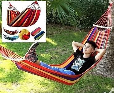 Спорт и хобби: Подвеска гамака 80*200см, планка описывает 80см Тканевый — 5