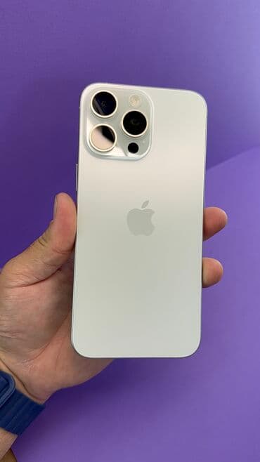 бишкек компьютеры: IPhone 15 Pro Max, Б/у, 1 ТБ, 86 % — 1