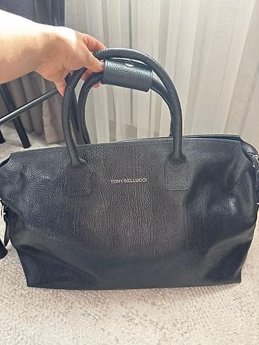 Дорожные сумки: Сумка Tony Bellucci, большая дорожная/деловая модель из натуральной — 2