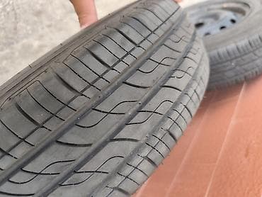 Комплект из 4 колес в сборе: стальные диски + летние шины Kumho — 2
