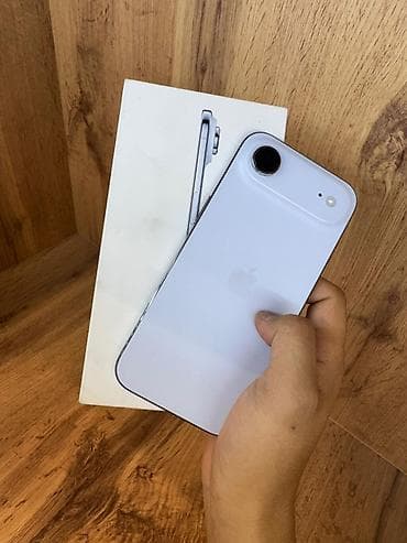 iphone 17 air цена ош: IPhone Air, Б/у, 256 ГБ, Наушники, Зарядное устройство, Защитное стекло, В рассрочку, 97 % — 1