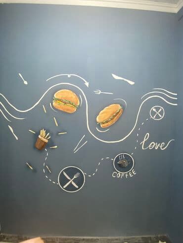 Буюртмага тосмолор: Көркөм сүрөт, Фактуралык живопись, Граффити 3-5 жылдык тажрыйба — 4