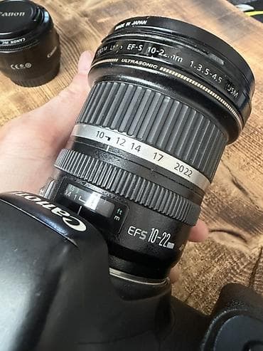 муляж камеры: Комплект фотографа Canon : - Камера Canon EOS 7D кроп 1,6 - Объектив — 5