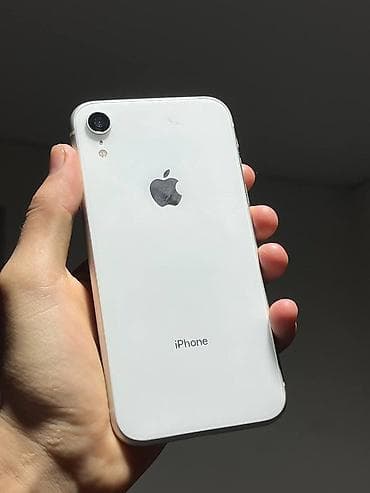 нархи айфон 10: IPhone Xr, Б/у, 64 ГБ, Белый, Чехол, 100 % — 1