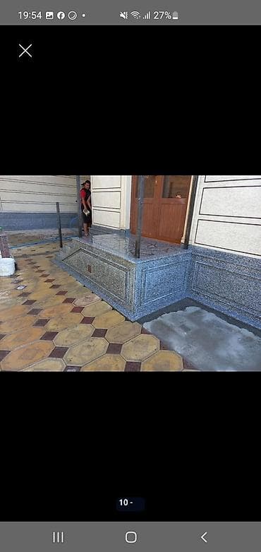 электо: Лестница из гранита, мрамора Для дома, Стиль: Классический — 6