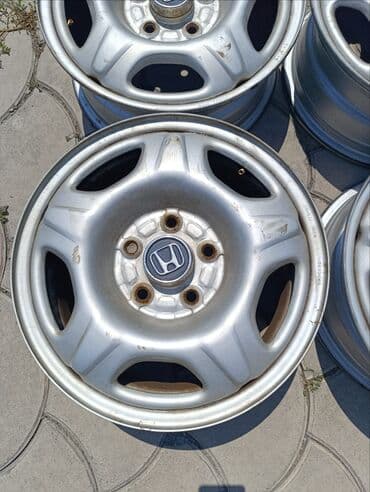 купить диски штампованные r15: Темир Дисктер R 15 Honda, Комплект, тешиктери - 5, Колдонулган — 3