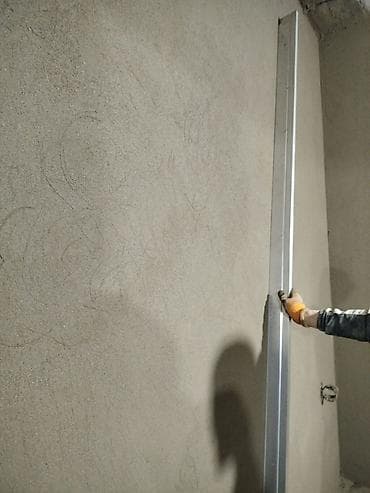 Окна на заказ: Штукатурные работы по маякам - Выравнивание стен по уровню с — 2