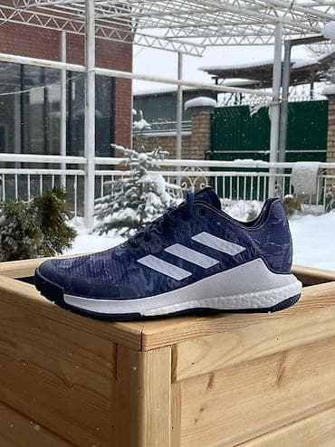 футбольный бутс: Мужские кроссовки, 40.5, 41, Adidas, Новый, цвет - Синий, Бесплатная доставка — 2