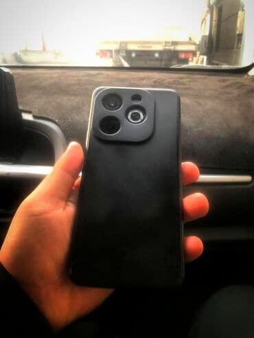 мощные пк: Infinix Hot 7, Б/у, 128 ГБ, цвет - Черный, 2 SIM — 1