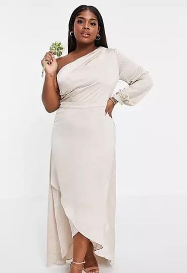 черное короткое платье с открытой спиной: Платье ASOS — 1