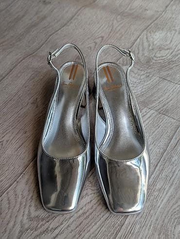 кажи сай: Босоножки, 37, Sam Edelman, Новый, цвет - Белый, Платная доставка — 2
