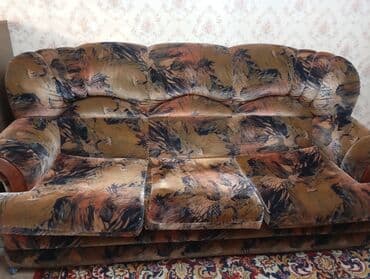 диван для: Гарнитур для зала, Б/у, Диван, Самовывоз — 2
