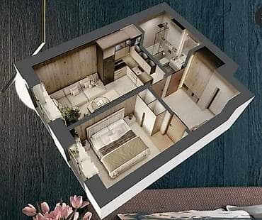group: 2 комнаты, 46 м², Элитка, 1 этаж, Готовая ПСО (под самоотделку) — 5