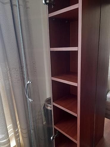 Туалетные столики: Туалетный столик, Б/у, С зеркалом, цвет - Коричневый, Дерево — 3