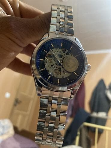 кийим алам: Классикалык сааттар саат, Continental, Күмүш, Корея, Асыл нуска, Эркектердики, Жаңы — 1