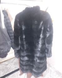 шуба кроликовая: Шуба, Норка, По колено, Италия, Трансформер, L — 1