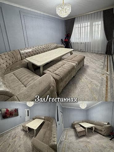 Батирлер: 3 бөлмө, 65 м², 105-серия, 105-серия, Дизайнердик оңдоо — 2