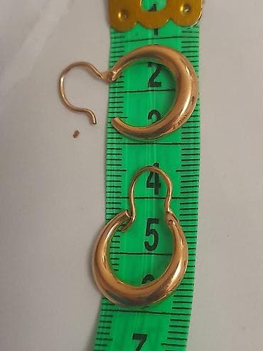 золото сср: Серьги, Проба 583, Без вставки, Женские, Советские (СССР), Новый — 8