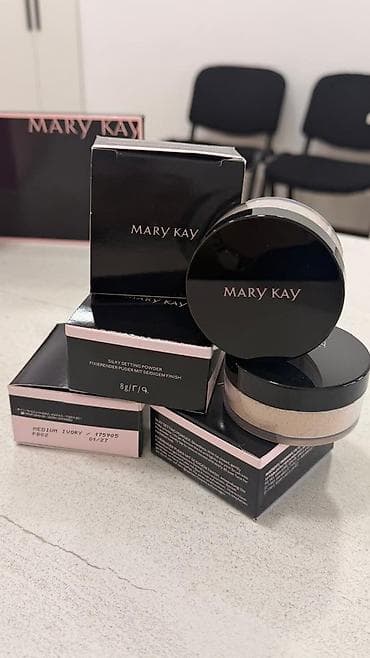 крем пудра: Рассыпчатая фиксирующая пудра Mary Kay Silky Setting Powder - — 1