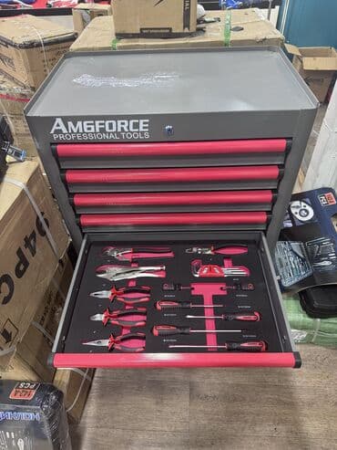 купить набор инструментов в бишкеке: 🔥Amgforce профессиональный Ящик инструментов с колесами Высшего — 5