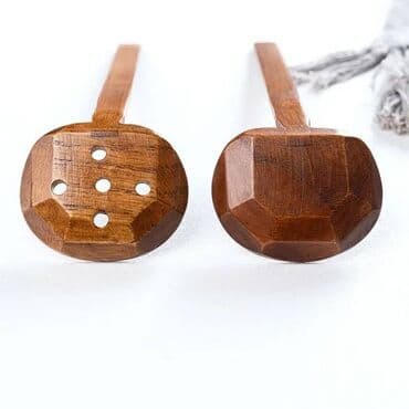 набор лошка: Ложки 2 шт - набор деревянные из черепахового панциря, в японском — 6