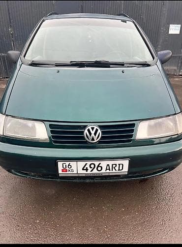 авто рага: Volkswagen Sharan: 1996 г., 2 л, Кол менен иштөөчү, Бензин, Вэн/Минивэн — 3
