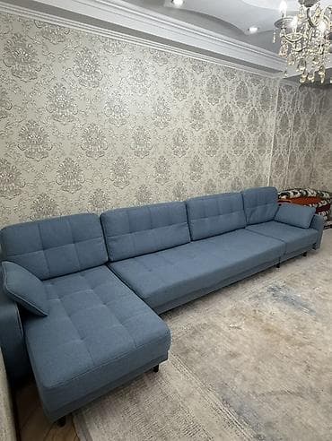 table and chair: Угловой диван, Раскладной — 3