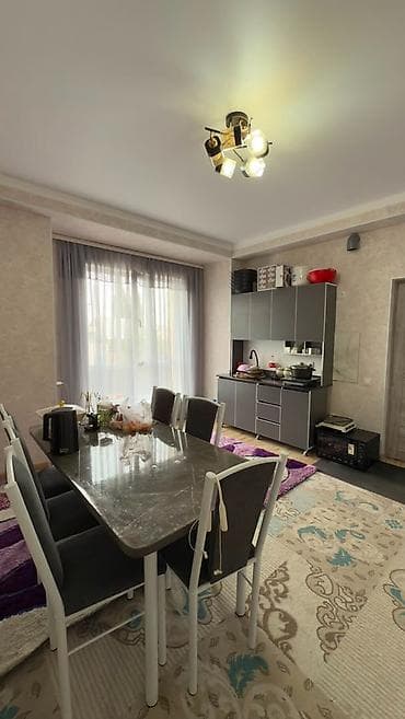 Квартиры: 1 комната, 46 м², Кара-Жыгач ж/м Элитка, 1 этаж, Евроремонт — 1