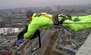 заливка потолков: Промышленный Альпинистские работы на высоте Профессиональные услуги — 3