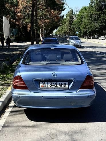 Mercedes-Benz S-Class: 1999 г., 4.3 л, Автомат, Бензин, Седан at lalafo.kg Mercedes-Benz S-Class: 1999 г., 4.3 л, Автомат, Бензин, Седан