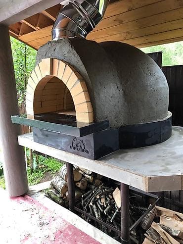 Соода жабдуулары: Куруп беребиз ордунда Дровяная купольная печь для пиццы и выпечки — 4
