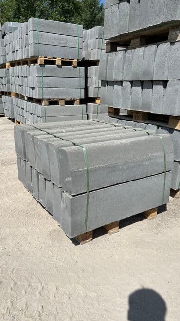 тратуарные бардюры: Тротуарный бордюр, Бетонный, Другие особенности, 100 — 2