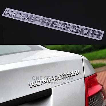 лейлек маркет: Продаётся надпись Kompressor на Mercedes benz, новая. адрес . рынок — 1