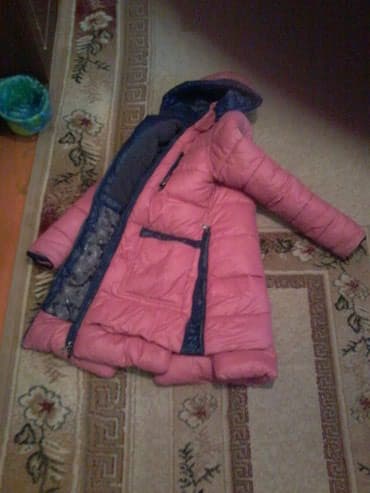 красный пиджак: Пуховик зимний, на девочку, цвет арбуз, очень теплый, очень удобный — 5
