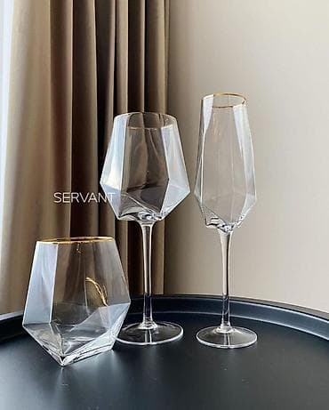 стеклянные формы: Авторская стеклянная посуда для напитков — серия дизайнерских стаканов — 4