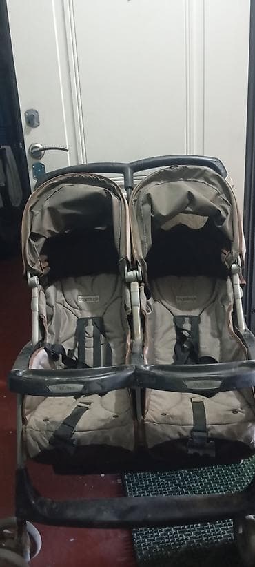 kinder stranger things: Детская коляска для двойни Peg Perego (side-by-side). 1000 сом — 2