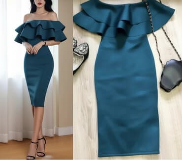 Вечернее платье, Короткая модель, S