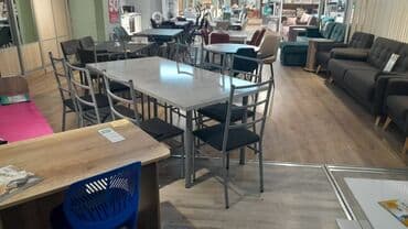 кухонный стол и стулья купить недорого: Кухонный стол и стул, Новый, Самовывоз, цвет - Коричневый — 6