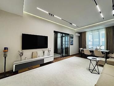 14: 3 комнаты, 105 м², Асанбай мкр Элитка, 14 этаж, Дизайнерский ремонт — 9