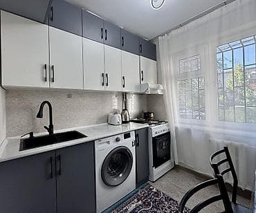 Квартиры: 2 комнаты, 44 м², 4 мкр 104 серия, 1 этаж, Евроремонт — 7