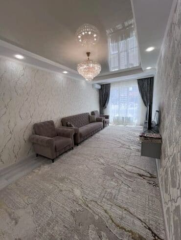 квартира 2х комнаты: 2 комнаты, 80 м², Элитка, 2 этаж, Евроремонт — 1